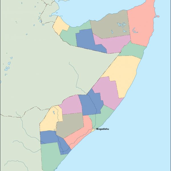 somalia vector map