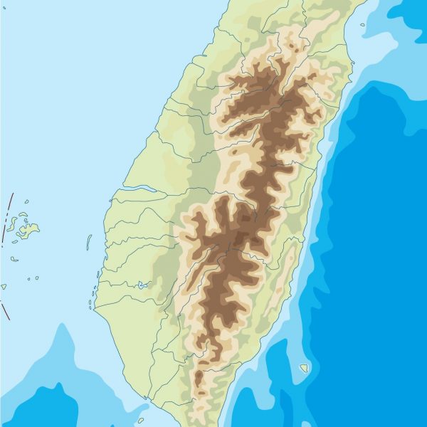 taiwan illustrator map