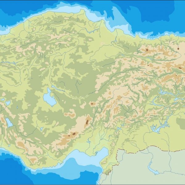 turkey illustrator map