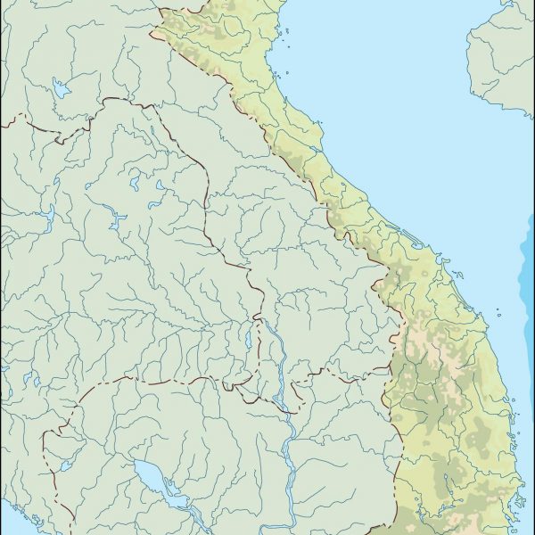 vietnam illustrator map