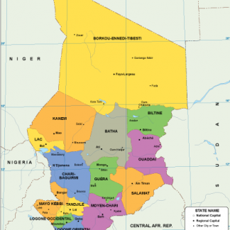 Chad EPS map