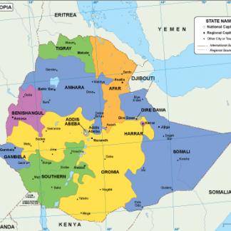 Ethiopia EPS map