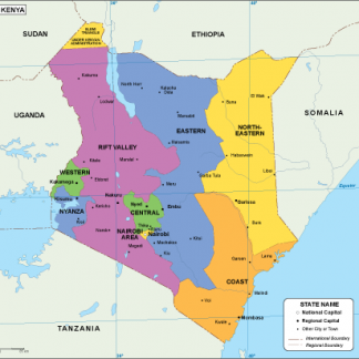 Kenya EPS map