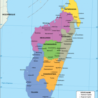 Madagascar EPS map