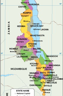 Malawi EPS map