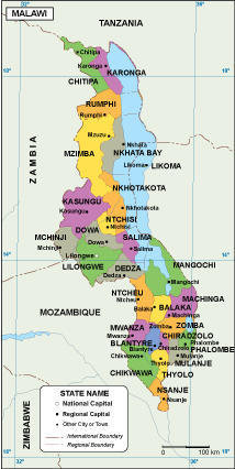 Malawi EPS map