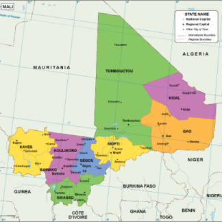 Mali EPS map