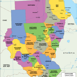 Sudan EPS map