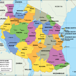 Tanzania EPS map