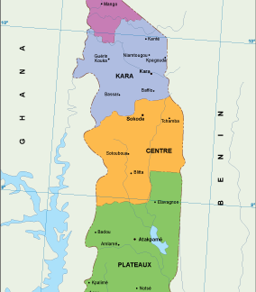 Togo EPS map