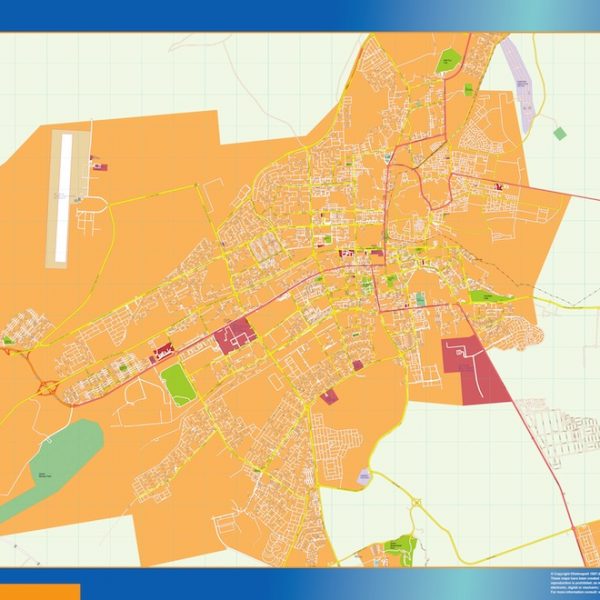 al ain vector map