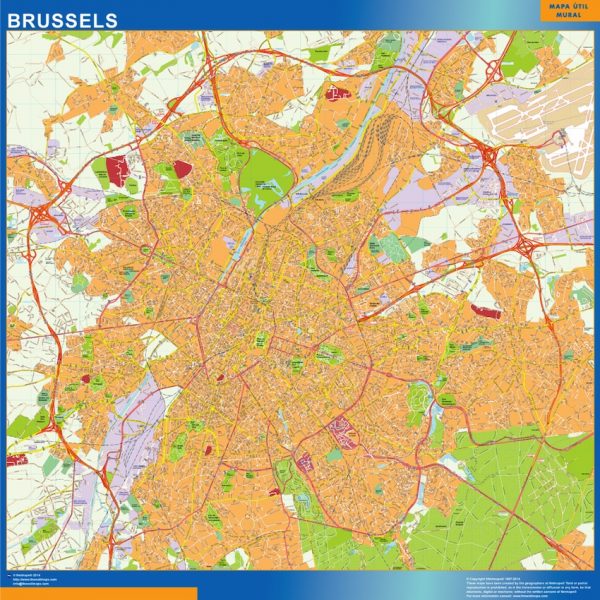 carte bruxelles