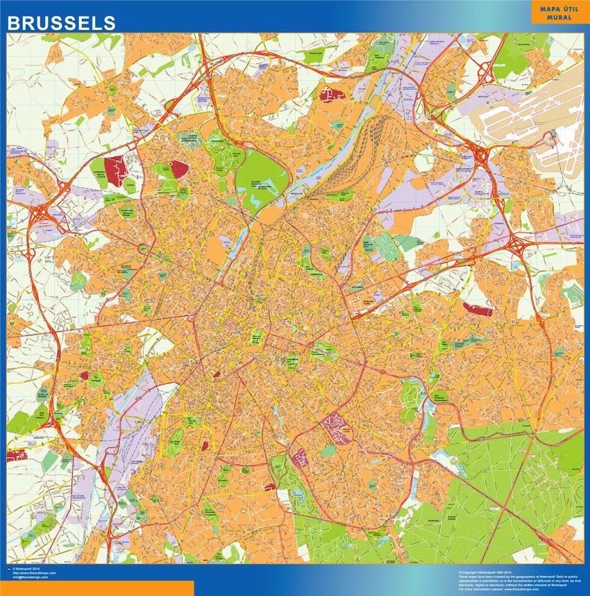 carte bruxelles