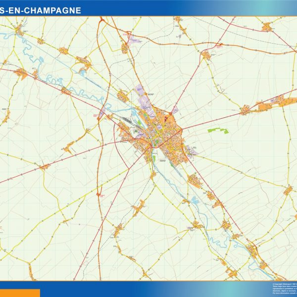 chalons en champagne carte illustrator