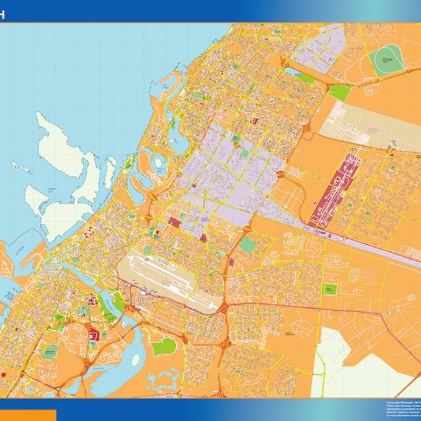 sharjah vector map