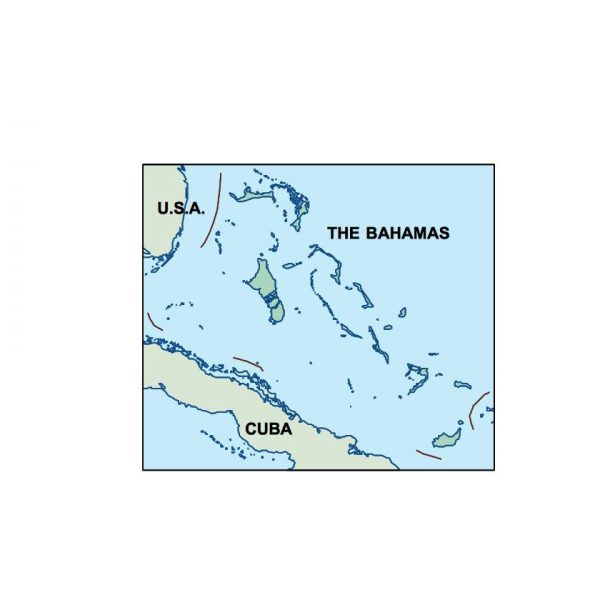 bahamas presentation map