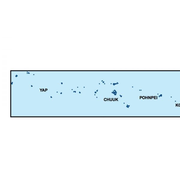 federated states of micronesia presentation map