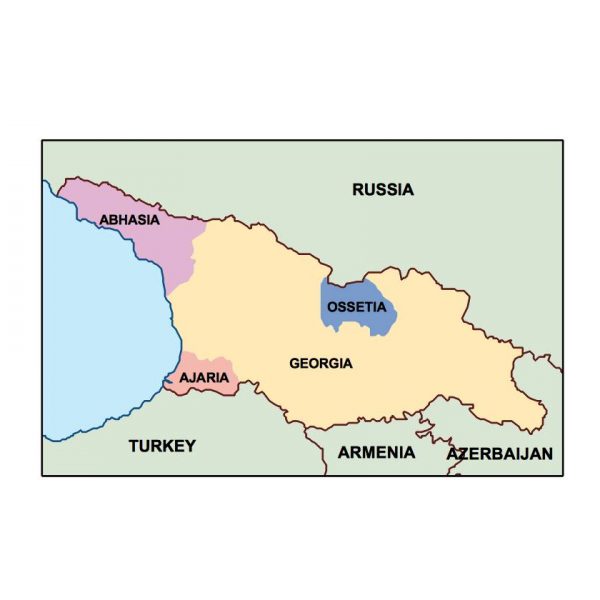 georgia presentation map