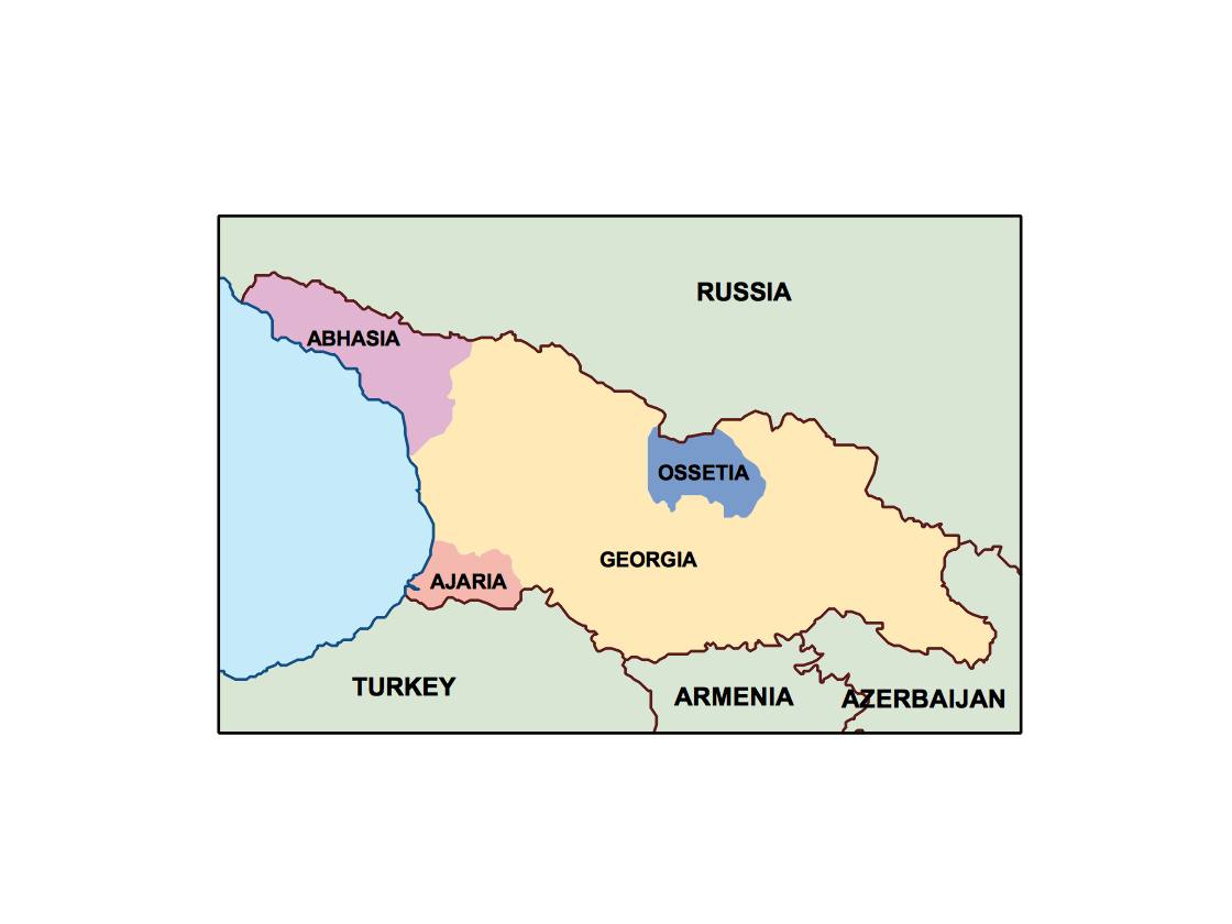 georgia presentation map