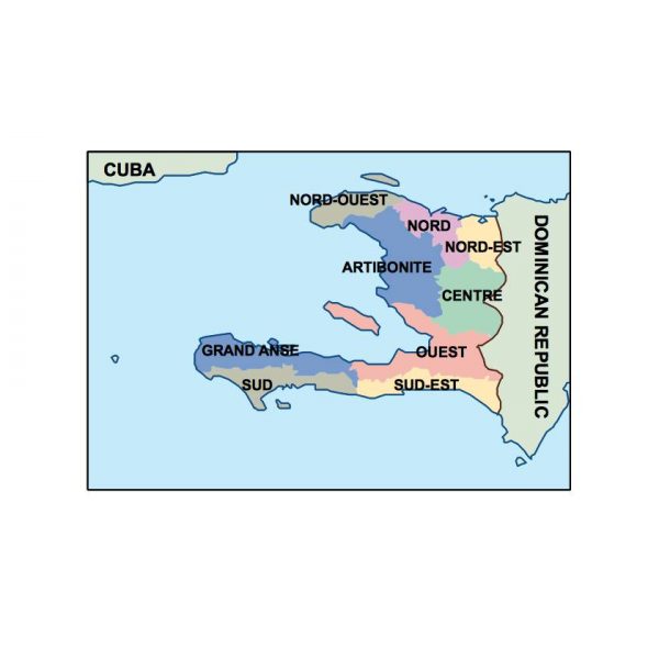 haiti presentation map