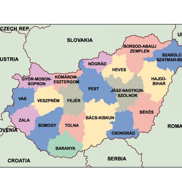 hungary presentation map