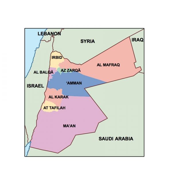 jordan presentation map