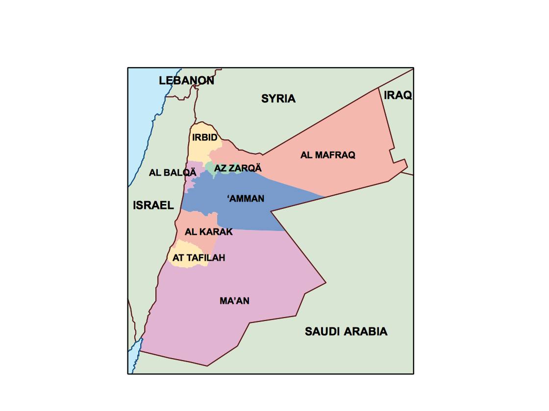 jordan presentation map