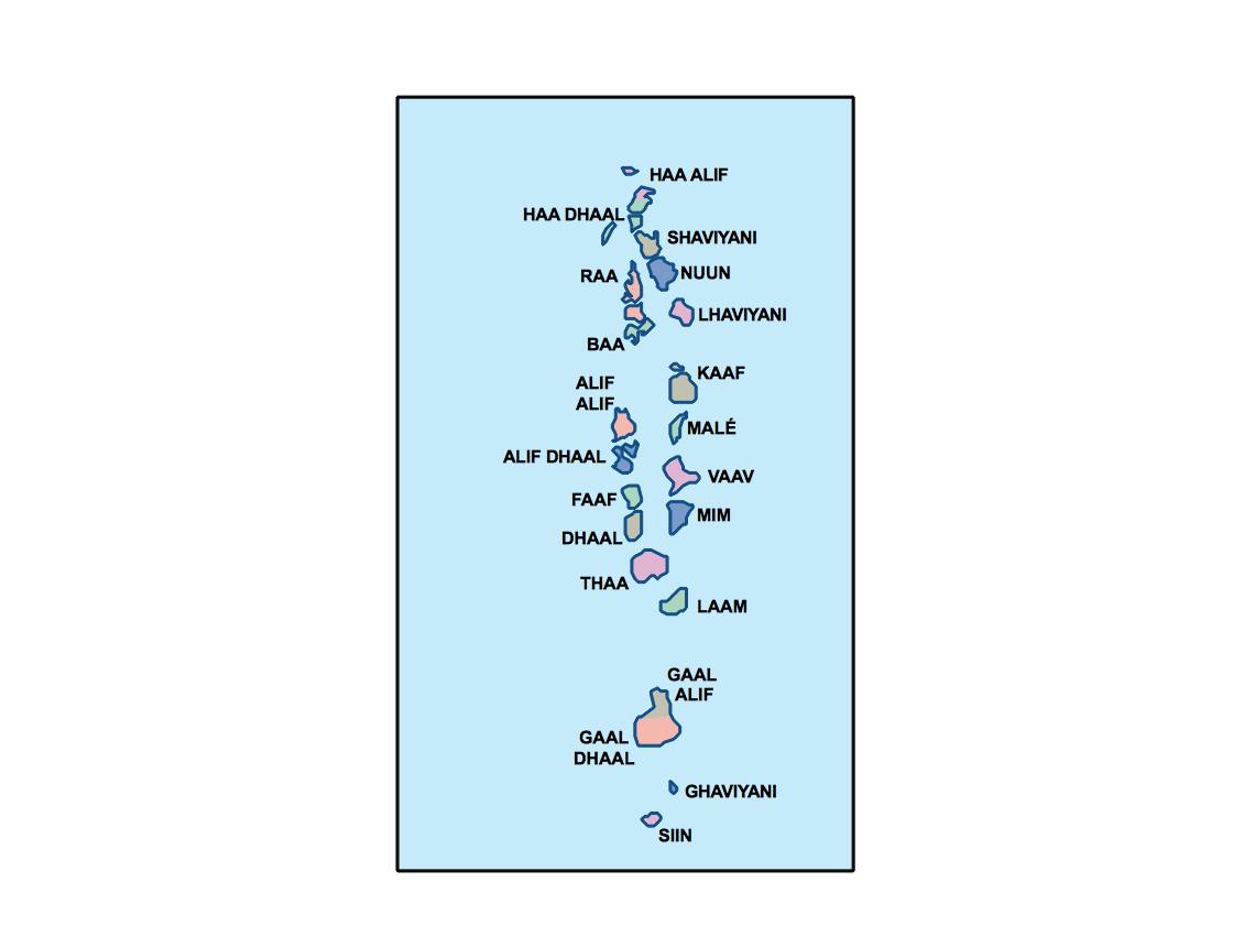 maldives presentation map