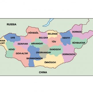 mongolia presentation map