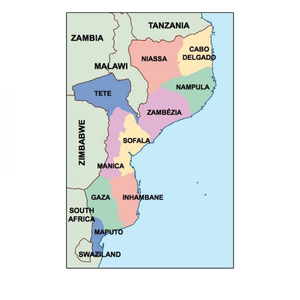 mozambique presentation map