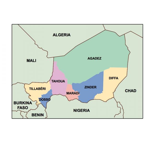 niger presentation map