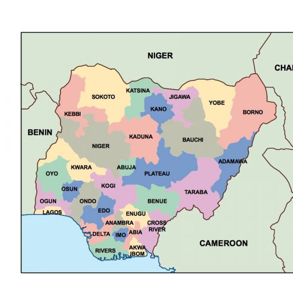 nigeria presentation map