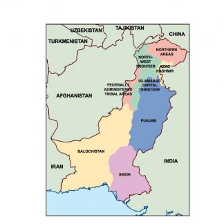 pakistan presentation map