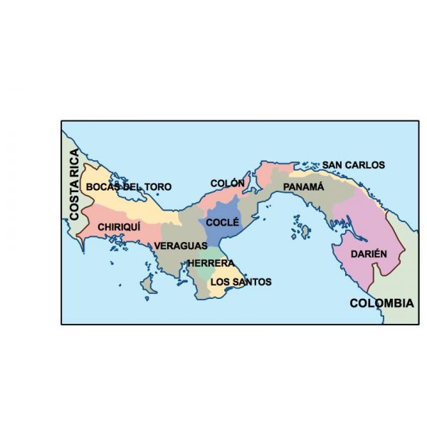 panama presentation map