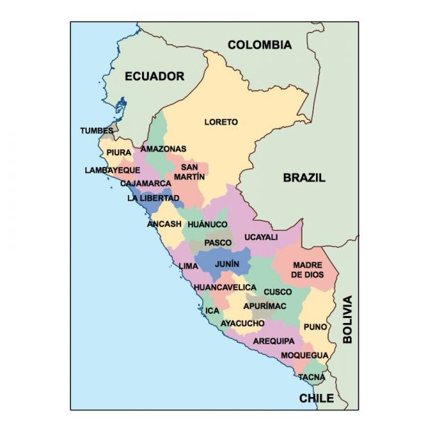 peru presentation map