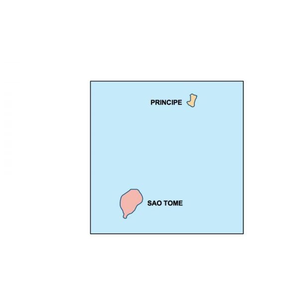 sao tome and principe presentation map