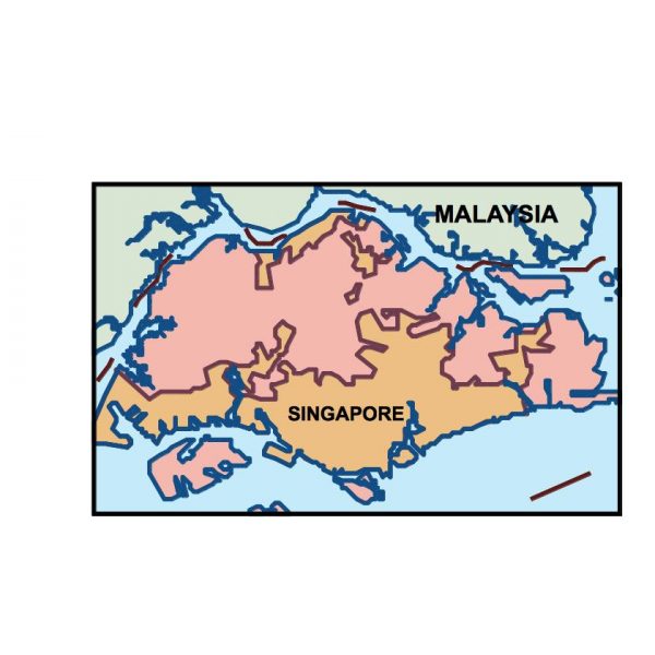 singapore presentation map