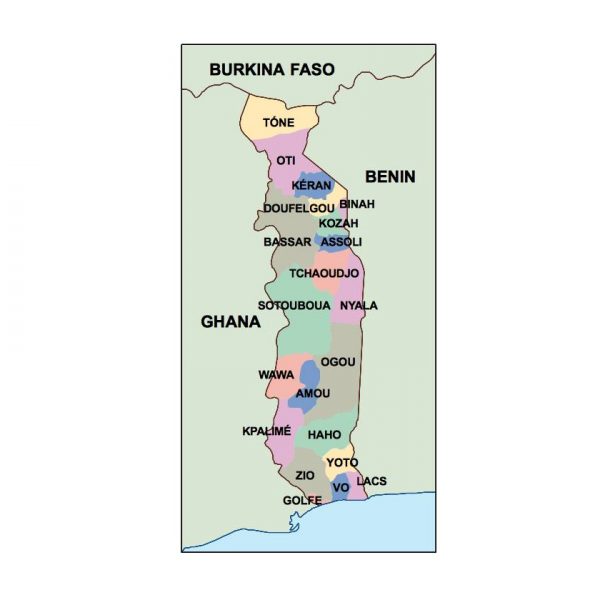 togo presentation map