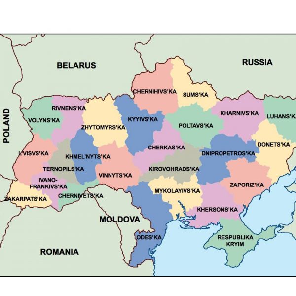 ukraine presentation map