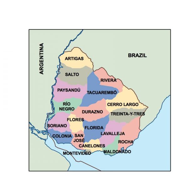 uruguay presentation map