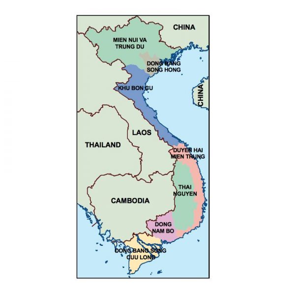 vietnam presentation map
