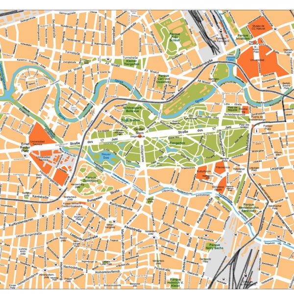 Berlin Vector Map