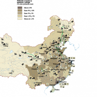 China Economic map