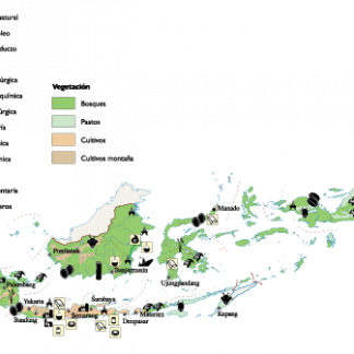 Indonesia Economic map