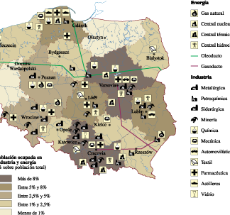 Poland Economic map