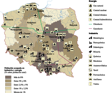 Poland Economic map