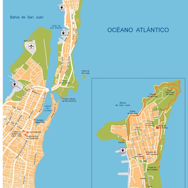 San Juan Vector Map