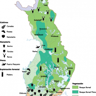 Finland Land Use map