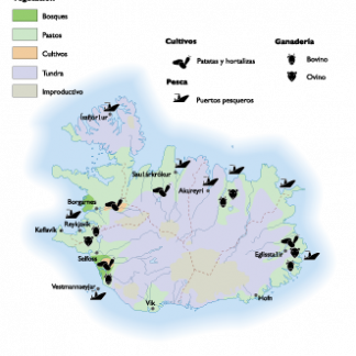 Iceland Land Use map