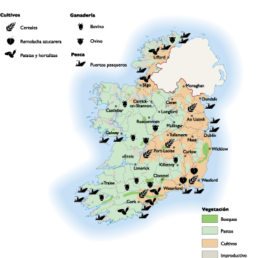 Ireland Land Use map